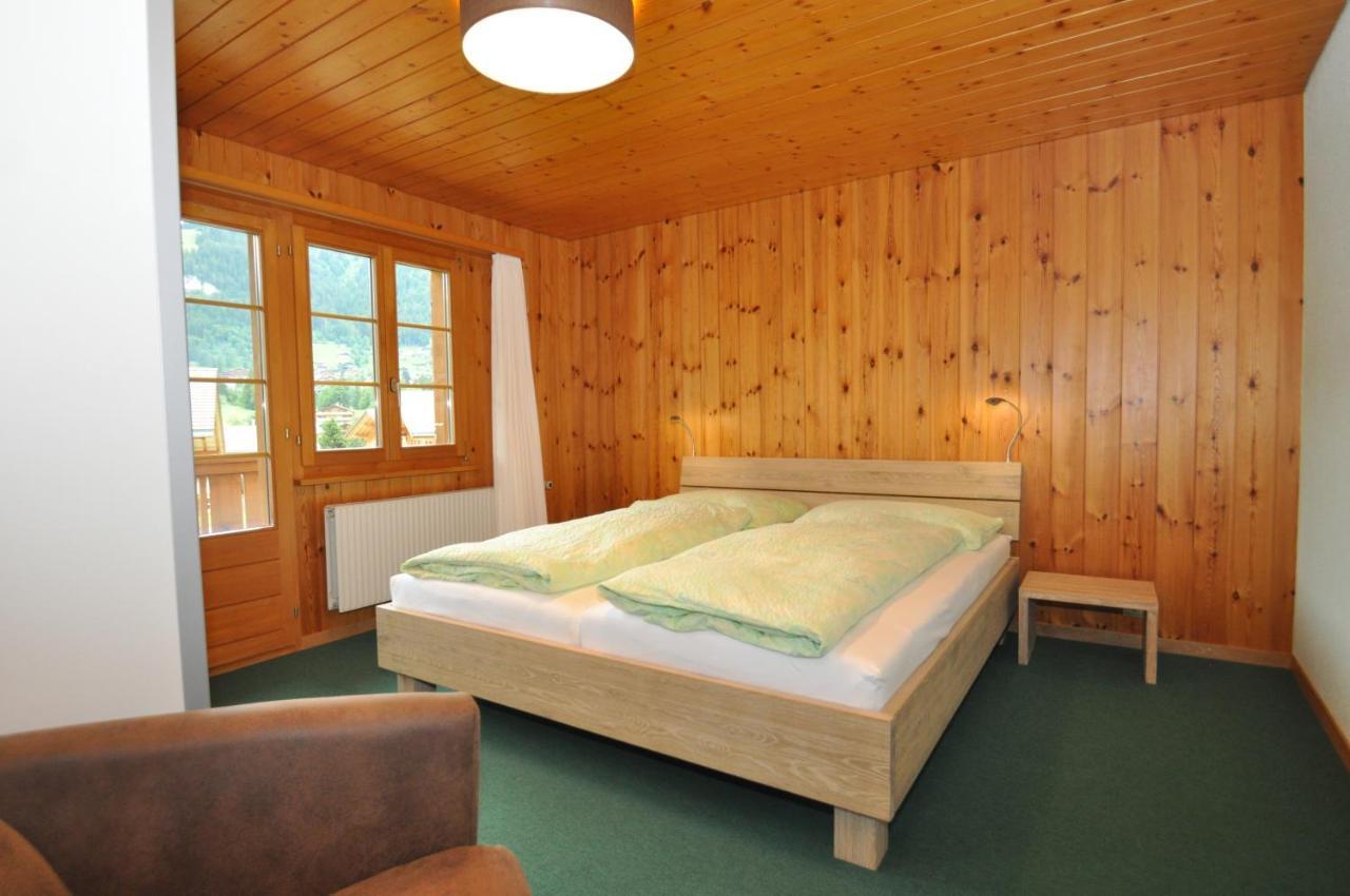 Ferienwohnungen Hotel Alpina Adelboden Exteriér fotografie